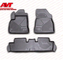 Коврики для peugeot 3008 2010- 3 шт. резиновые коврики Нескользящие резиновые аксессуары для салона автомобиля
