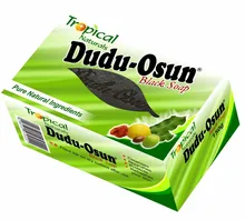 150g Tropical Dudu Osun African Natural Black Soap with Natural Ingredient African Soap Shea moisture Noir Honey Cocoa Aloe