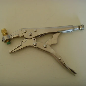 

HOT Metalworking Air Conditioner Pilers Refrigerant Recovery Tube Locking Plier Welding Hand Tools