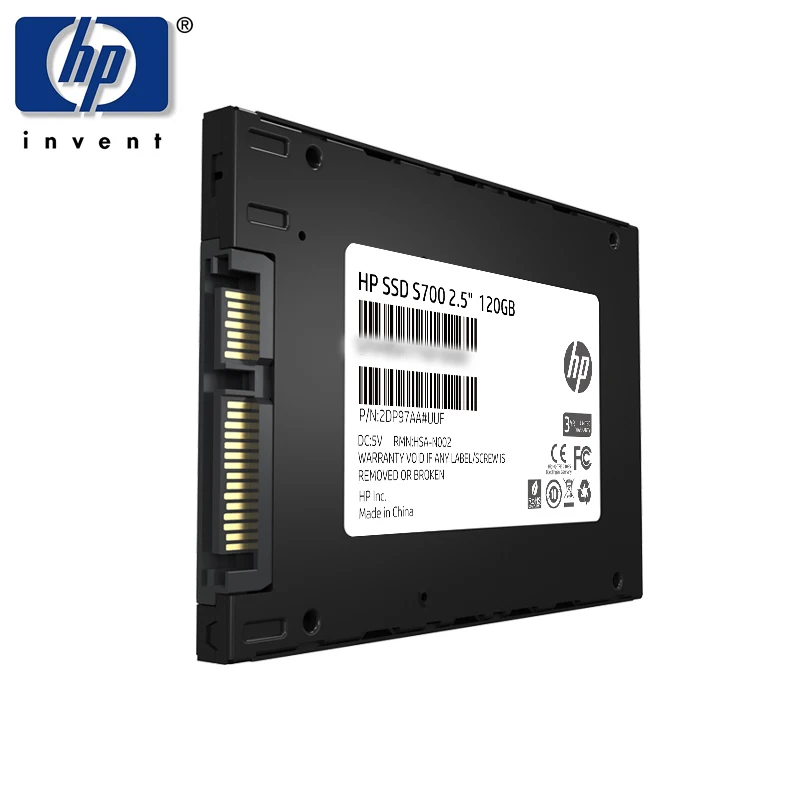 HP SSD 120 ГБ Внутренний твердотельный жесткий диск S700 SATAIII 2.5 дюймов 7 мм Профессиональный Pro 128 г Для ноутбуков Настольный ПК ssd 120 ГБ