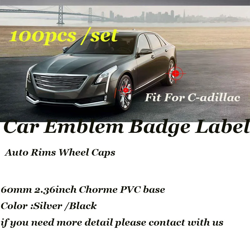 Топ 60 мм 2 36 дюймов автомобиля эмблемы диски колесные колпаки этикетка для ATS BLS CTS