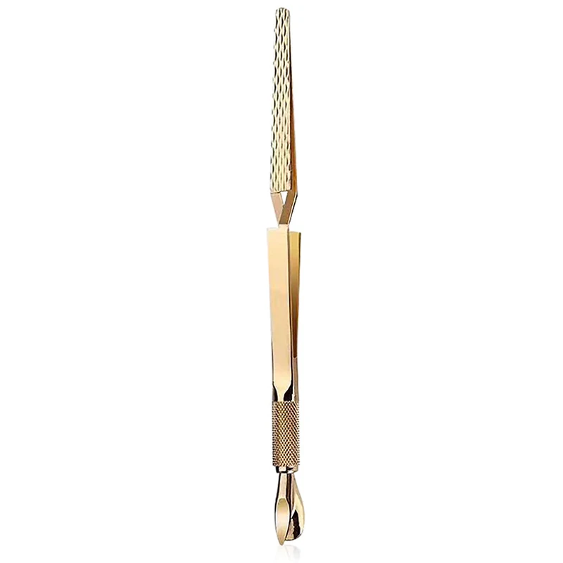 

Cuticle Pusher Nail Clips Multi-Function Tweezers Exfoliating Handkercher Nail Trimmer Manicure Tools