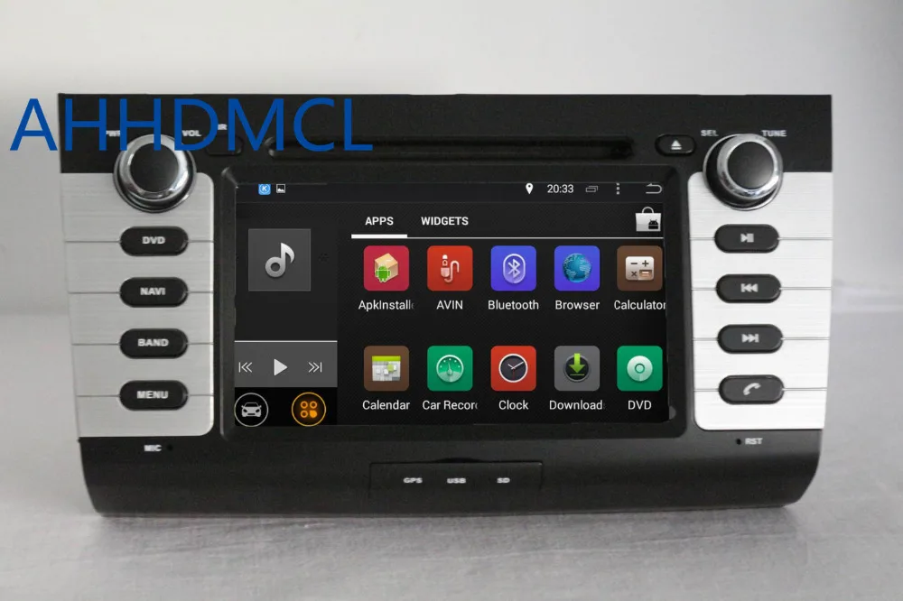 Sale AHHDMCL Car Multimedia Player Stereo Radio DVD Android 9.0 Navigation For Suzuki Swift 2004 2005 2006 2007 2008 2009 2010 1