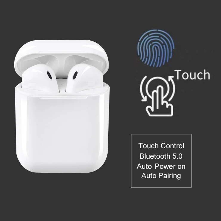 

Blutooth Earphone Handfree Auriculares inalambrico Bluetooth i10 TWS True Wireless Headset with Mic For All Smart Phones