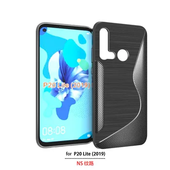 

100pcs/lot Free Shipping New S Line TPU Soft Case Cover for Huawei Honor 20 Lite / P20 Lite 2019