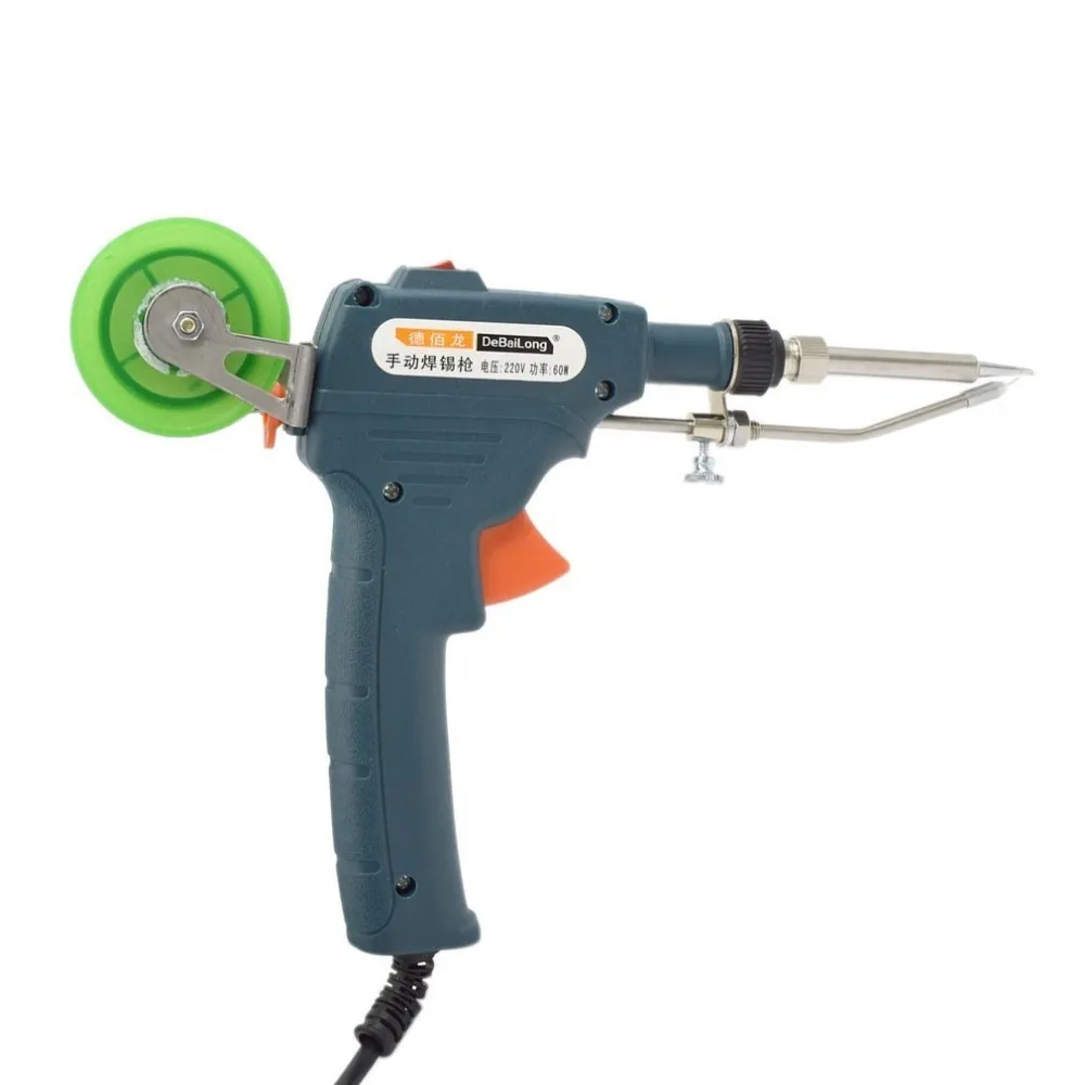 

Internal Heat Soldering Gun Manual Tin Solder Gun Semi-automatic Tin Discharge Tool Multi Core Soldering Tool