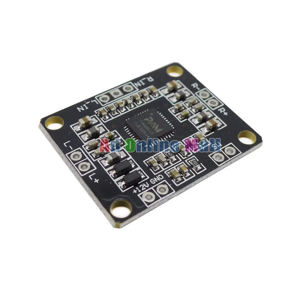 

12V PAM8610 2*15W Dual channel Stereo Class Digital Amplifier Board