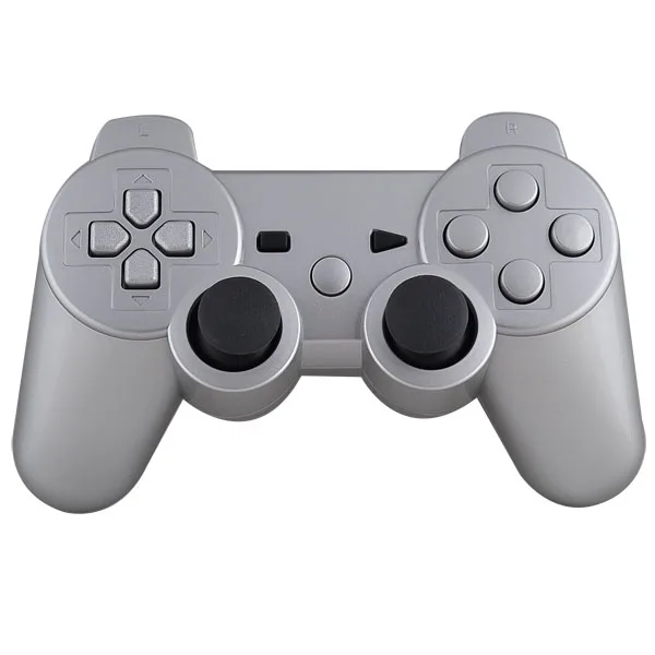Custom Glossy Silver Repair Part Shell Buttons for Sony PS3 Controller