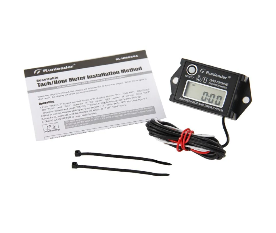 Индуктивный Tach счетчика для бензинового двигателя мотоцикла морской снегоход гидроцикл цепная пила Моторная Лодка ATV Ван