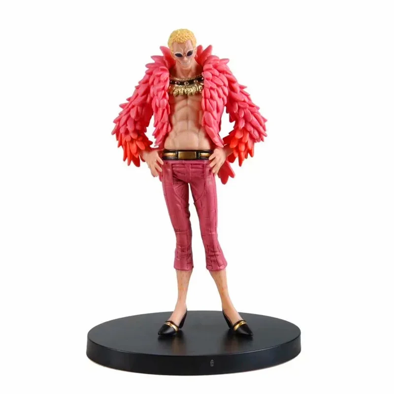 

ONE PIECE 15th Anniversary Primary Oka Shichibukai Dressrosa Donquixote Doflamingo PVC Action Figure Collectible Model Toy 17cm