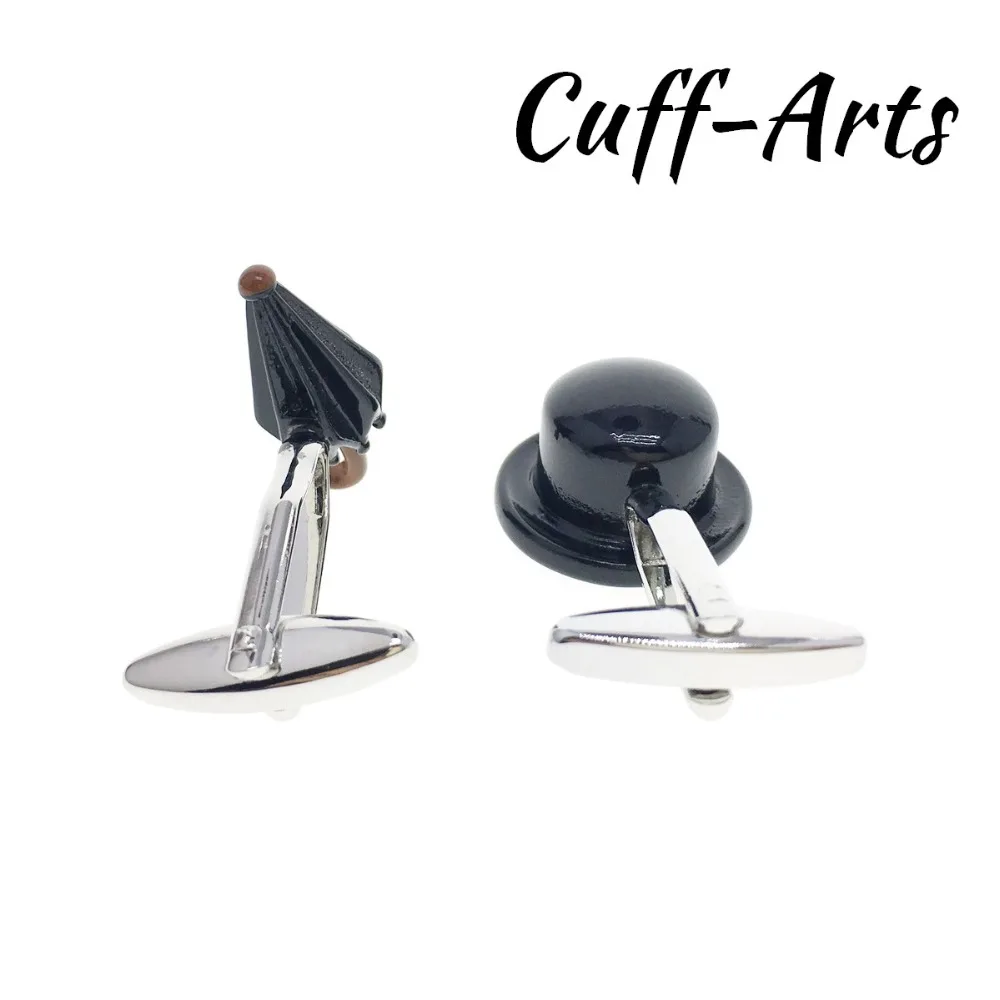 bowler hat cufflinks