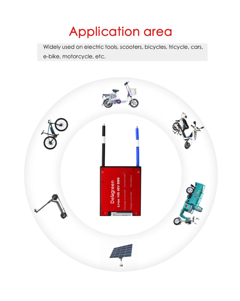 Deligreen 16S 3,7 V 25A 35A 45A 60A 60V BMS для 67,2 V ионно-литиевая аккумуляторная батарея 18650 Lithion LiNCM литий-полимерный аккумулятор электрический скутер