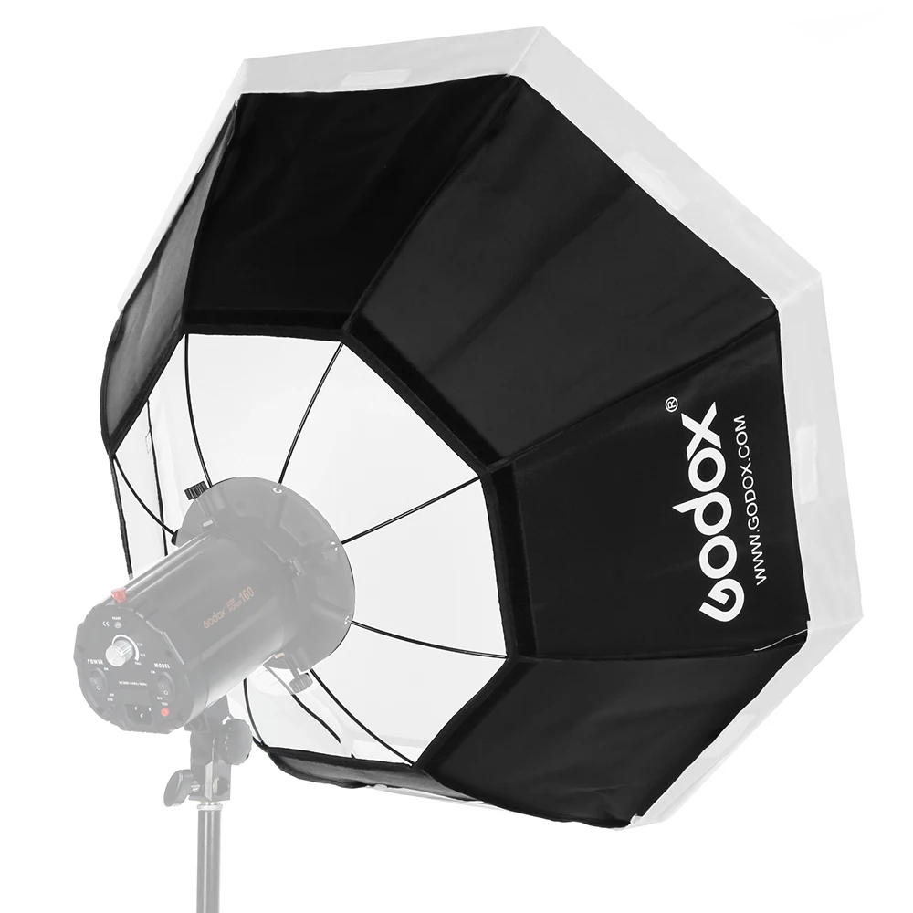 고독스 80cm 옥타곤 소프트박스 (유니버설 마운트 포함) 스튜디오 플래시용 (고독스 K-150A K-180A 250SDI 300SDI E250 E300 호환)