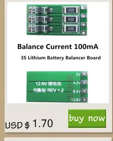 1 шт. 3 S 20A литий-ионный Батарея 18650 Зарядное устройство pcb защиты БМС доска для буровых Двигатель 12.6 В lipo ячейки модуль 59 х 20 х 3.4 мм