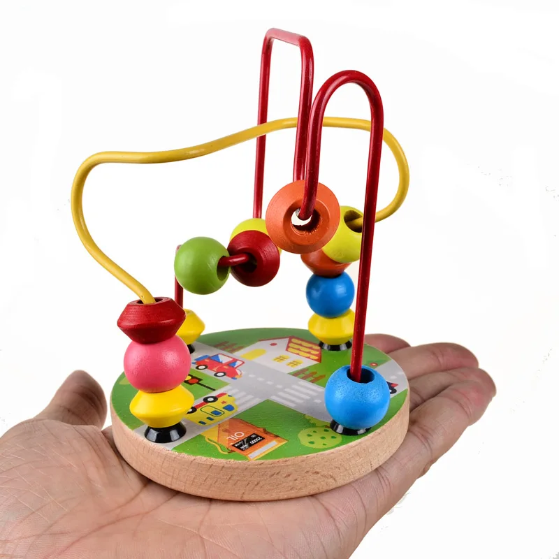 BOHS 4 Patterns Small Bead Maze Children's Toys Fine Motor Skills 1 2 3