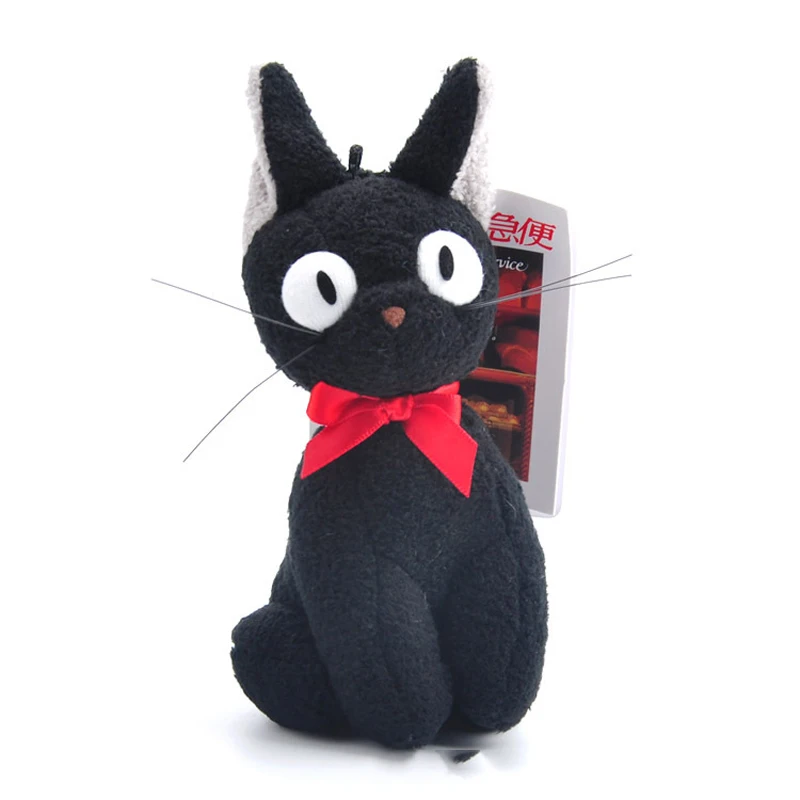 Cartoon Kiki's Delivery Service JiJi Cat Stuffed Doll