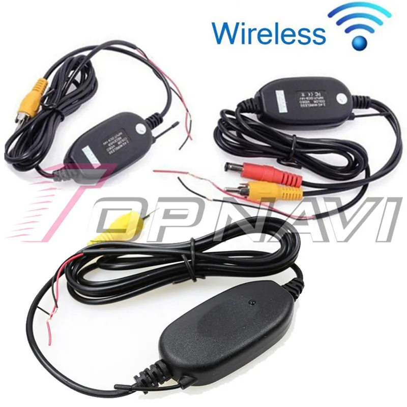 

TOPNAVI 2.4G WIRELESS Module adapter for Car Reverse Rear View backup parking Camera