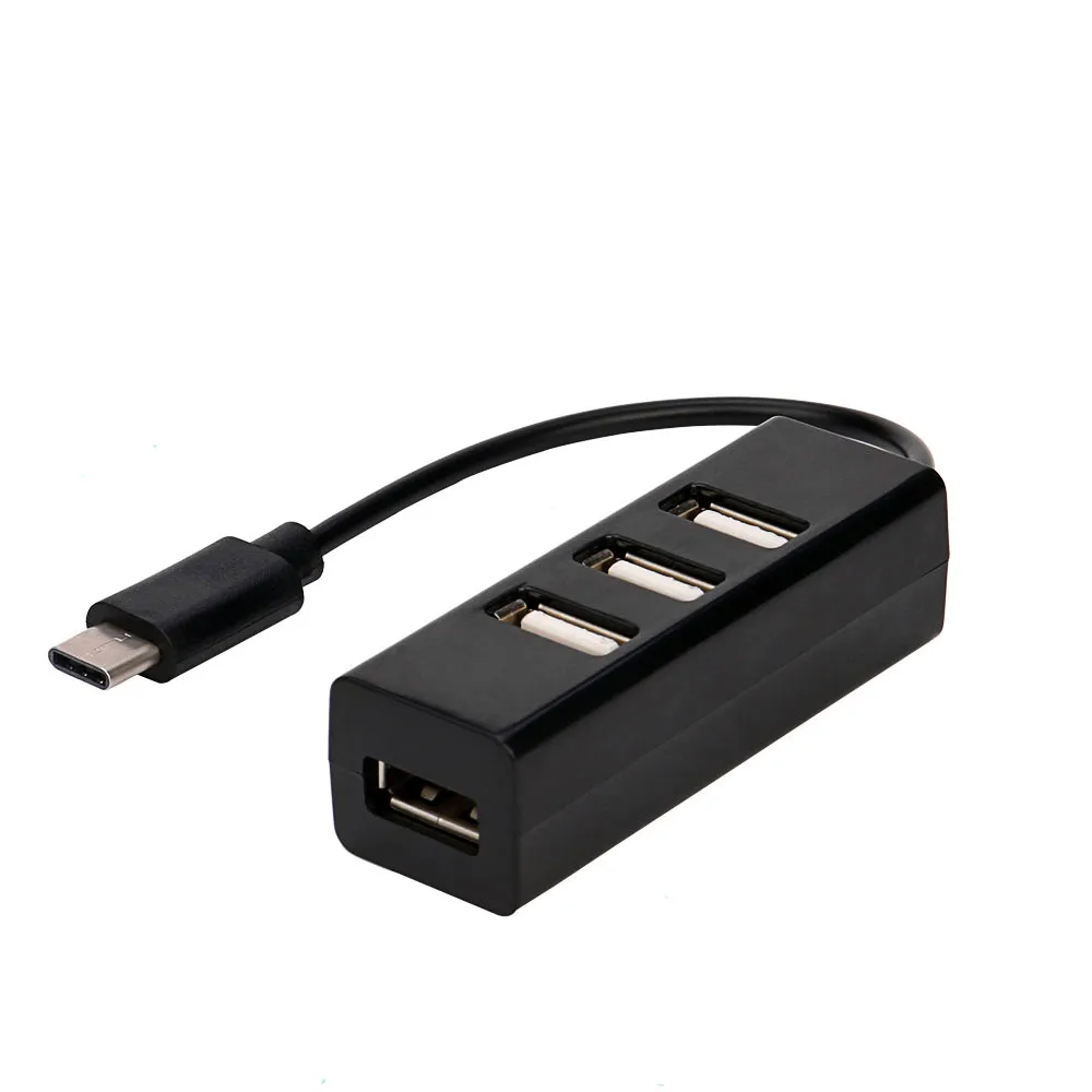 

Type-C To 4-Port USB 3.0 Hub USB 3.1 Adapter For Apple Macbook 12 PC interface connection with OTG function#YL