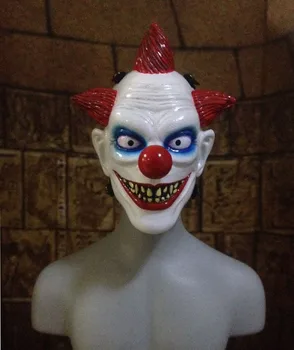 

New Delicated 1/6 Scale Evil Clown Mask Mini Mask For Fans Collection
