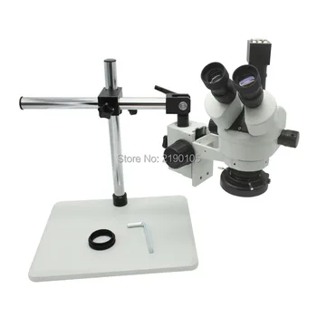 

2.0MP 30fps Industrial Digital Microscope Camera VGA Output +Trinocular Stereo Microscope 7X-45X Continuous Zoom Magnification