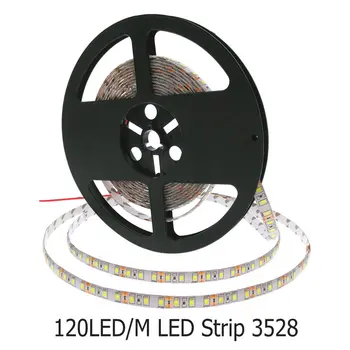 

3528/2835 LED Strip 120LED/M 12V Flexible Decoration Lighting LED Tape White/Warm White/Blue/Green/Red