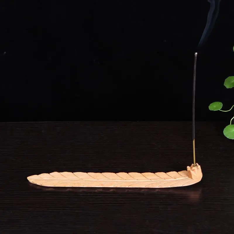 

Portable Wooden Censer Incense Sticks Holder Incense Burners Aromatherapy Furnace Holder Use In Home Office Teahouse 250x35mm