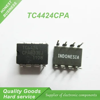 

10PCS free shipping TC4424 TC4424CPA DIP-8 MOSFET drive 100% new original quality assurance