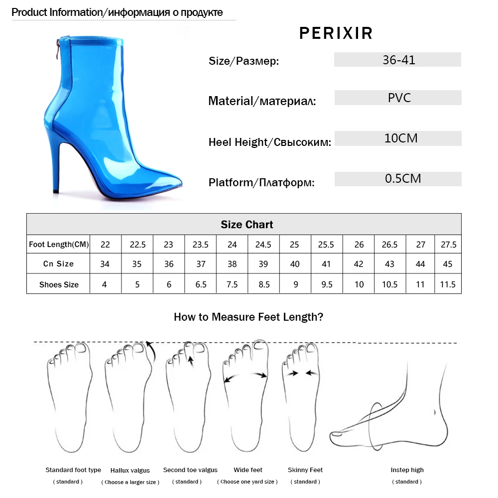 Perixir лидер продаж; Новинка Новые Для женщин ПВХ ботильоны супер Обувь на высоком каблуке Женская обувь пикантные прозрачные ботильоны с острым носком; обувь с украшением в виде кристаллов ручной работы