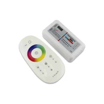 

Touch Screen LED RGBW Controller 2.4G Wireless DC12-24V Touch RF Remote Control For RGBW LED Strip