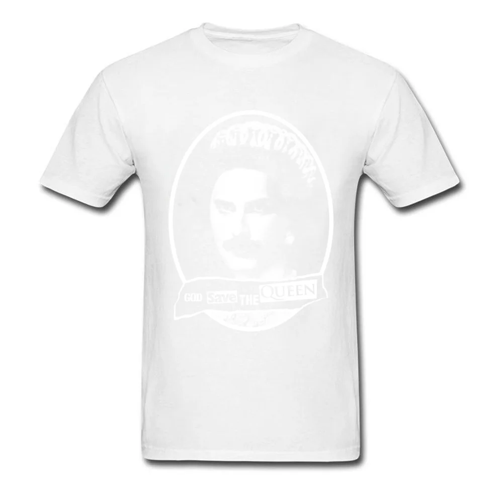 Newest God Save the Queen Short Sleeve T Shirt Summer/Fall Round Collar Pure Cotton Tops T Shirt for Men Clothing Shirt Group God Save the Queen white