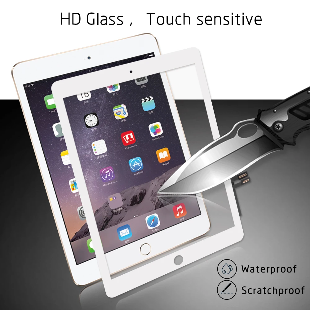 SRJTEK для iPad 9 7 сенсорный экран iPad9.7 2018 версия A1893 дигитайзер 6 го поколения A1954