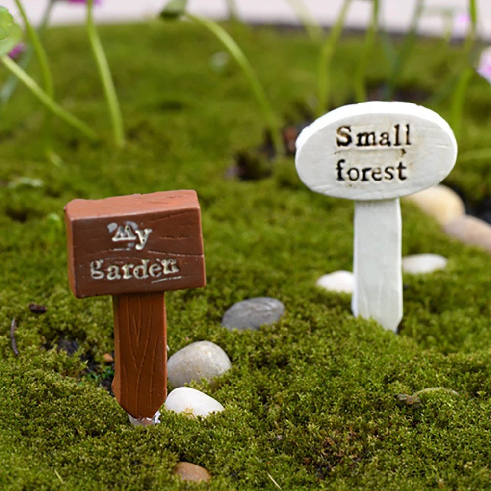1 шт. милые пальчиковые Мини садовые пейзажные миниатюрные украшения DIY декорации для двора и сада