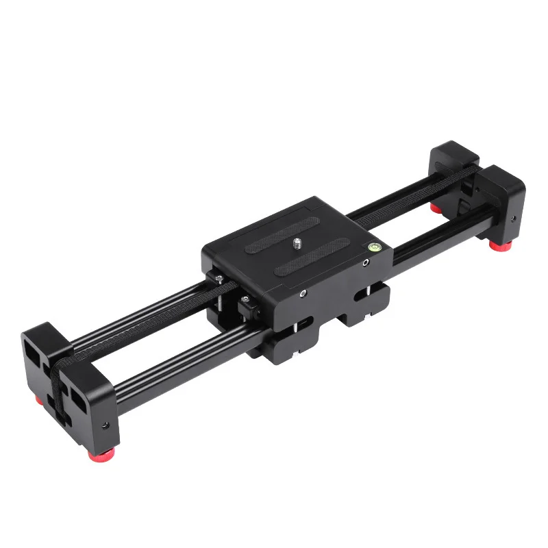 

Black DSLR Camera Video Slider Dolly 52cm Track Rail Stabilizer 52cm Sliding Distance for DSLR Camera Video