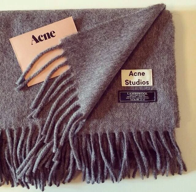fake acne studios scarf