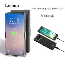Leioua Newest For S10 /s10e /s10+ Extend Power Pack Back Bank Battery Charger Case For Samsung Galaxy S10/s10 Plus S10e