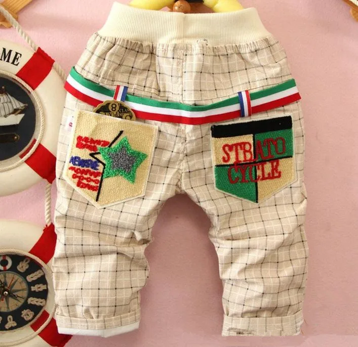 

(1piece /lot) 100% cotton 2015 new lucky trousers for children