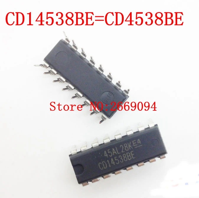 10 шт. CD4538BE CD4538UBE DIP16 CD4538 CD4538BD HEF4538BP CD14538BE HCF4538BE HCF4538 4538 DIP новая бесплатная