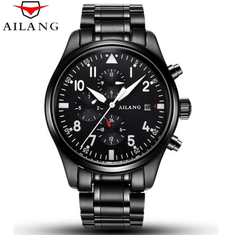 2017 AILANG Military Watch Military Sport Watches Men's Mechanical Movement Automatic Watch Black Luxury Men's Watch 2017 AILANG Military Watch Military Sport Watches Men's Mechanical Movement Automatic Watch Black Luxury Men's Watch