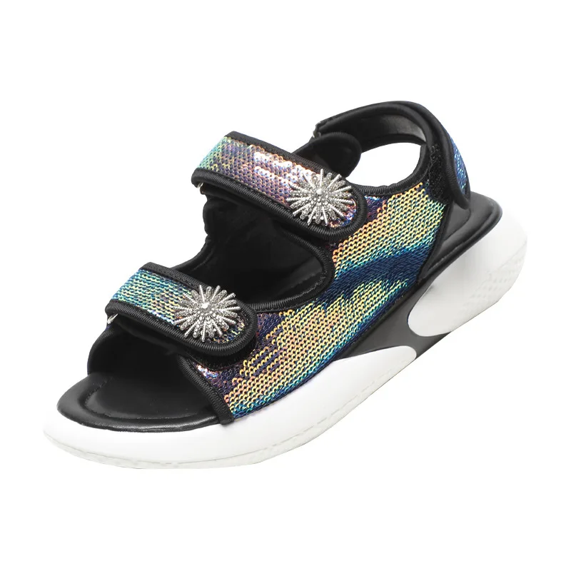 

2019 spring new children's shoes men and women big children comfortable sandals summer children's casual beach sandals