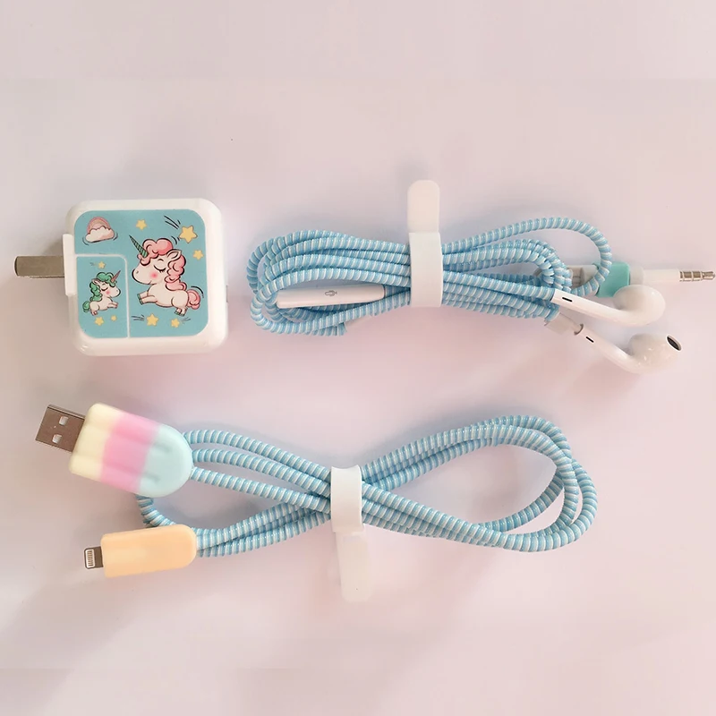 2018 новый кабель для сматывания данных с героями мультфильмов USB передачи набор