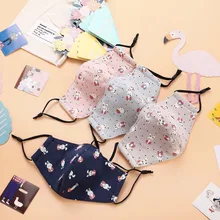 10 шт./упак. осенне-зимняя модная детская маска героя из мультфильмов в горошек с фильтром