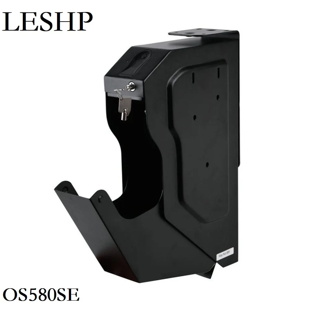 

New Hot Biometric Fingerprint Safe Box Cold-rolled Steel Security Gun Strongbox Portable Key Valuables Jewelry Storage Box