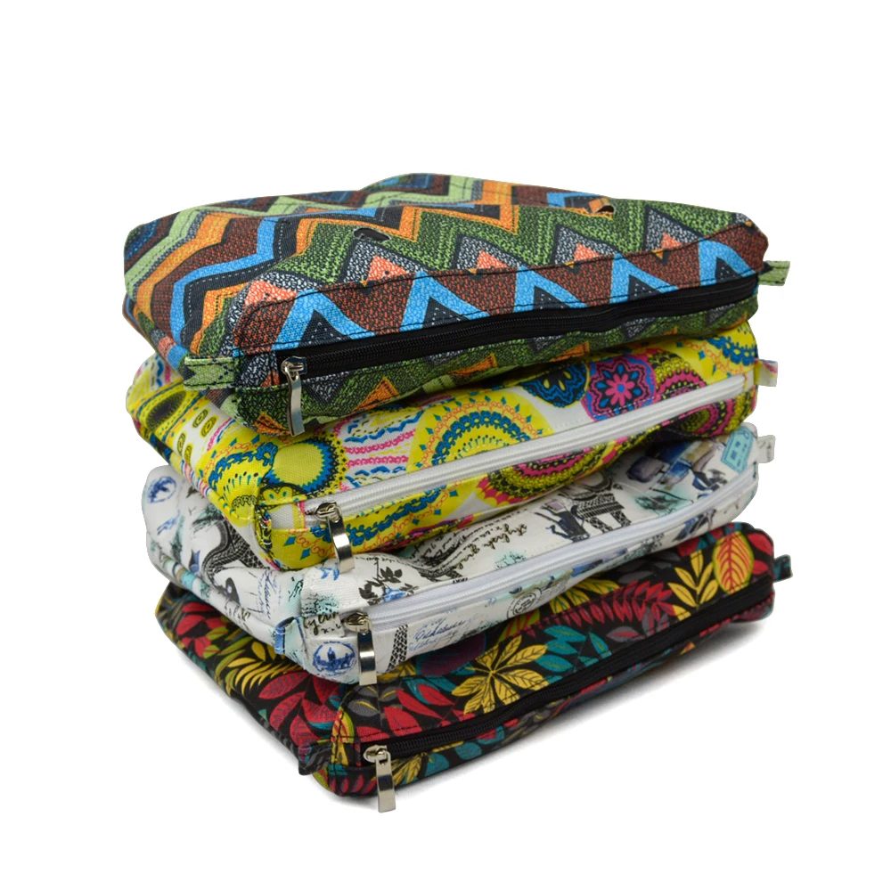 TANQU New Colorful Waterproof Inner Lining Insert Zipper Pocket for Classic Obag Canvas  Inner Pocket for O Bag