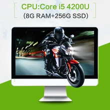 All in one touch screen pc i3 4010u all in one pc 8G RAM 256G SSD 1.6ghz dual-core wifi bluetooth embedded tv box computer