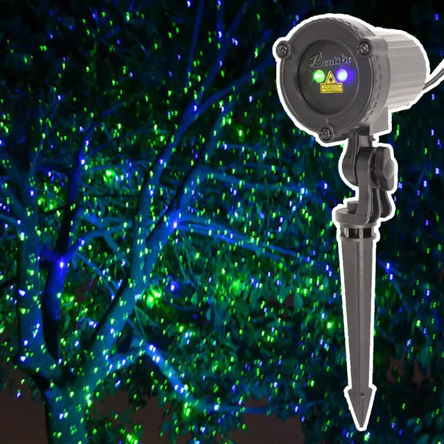 Christmas Lights Outdoor Green Blue Laser Fairy Light Projector Christmas Lights Outdoor Green Blue Laser Fairy Light Projector Waterproof Star Projection Shower New Year Decorations For Home