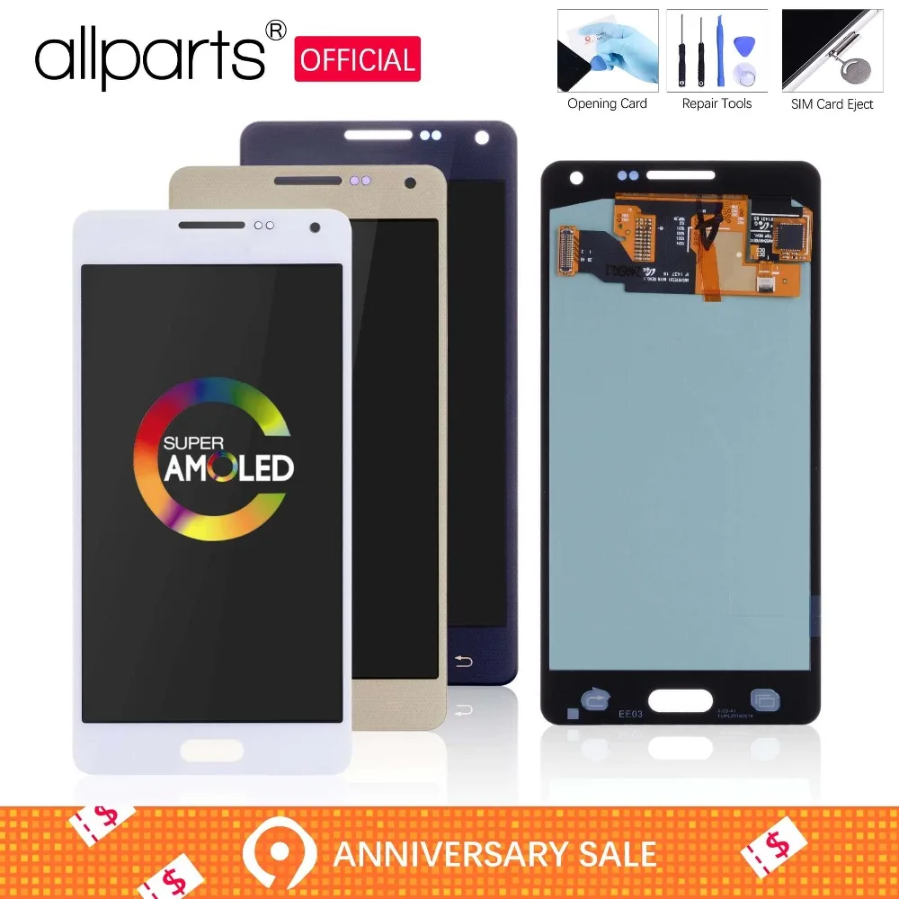 

Original AMOLED Display for SAMSUNG Galaxy A5 2015 LCD Touch Screen Replacement For SAMSUNG Galaxy A5 A500FU A500 A500F A500M