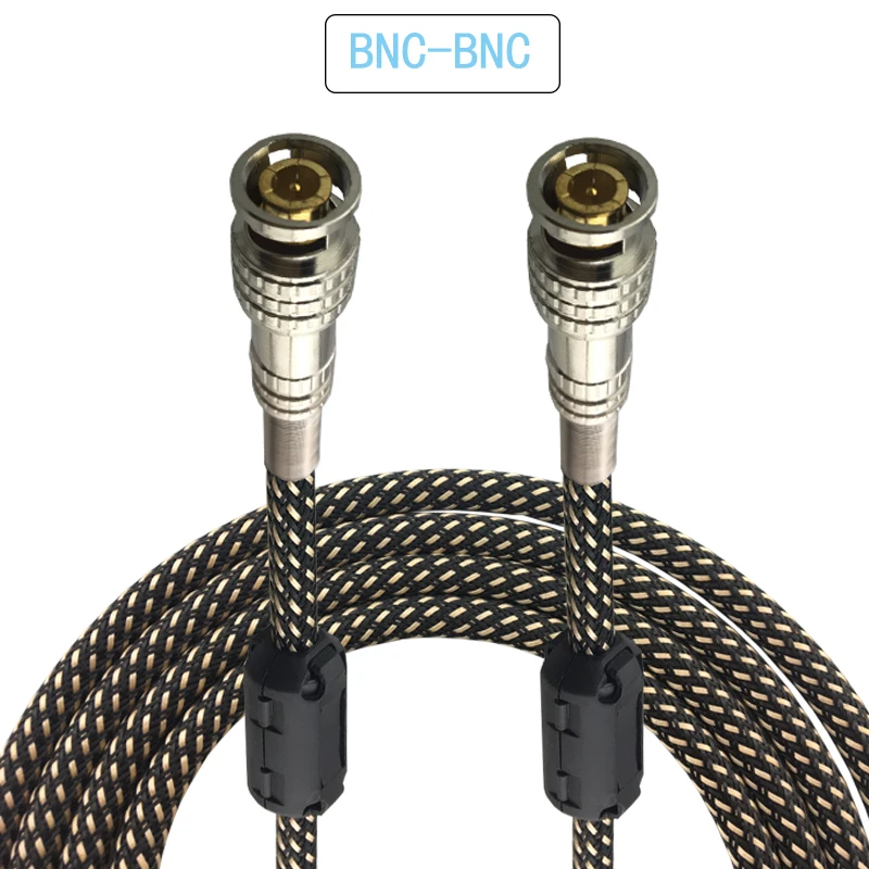 

HD Q9 BNC to BNC Coaxial Video Cable Camera Monitor Interconnection Cable for Video Camera Display Security line OFC 1M 2M 3M 5M