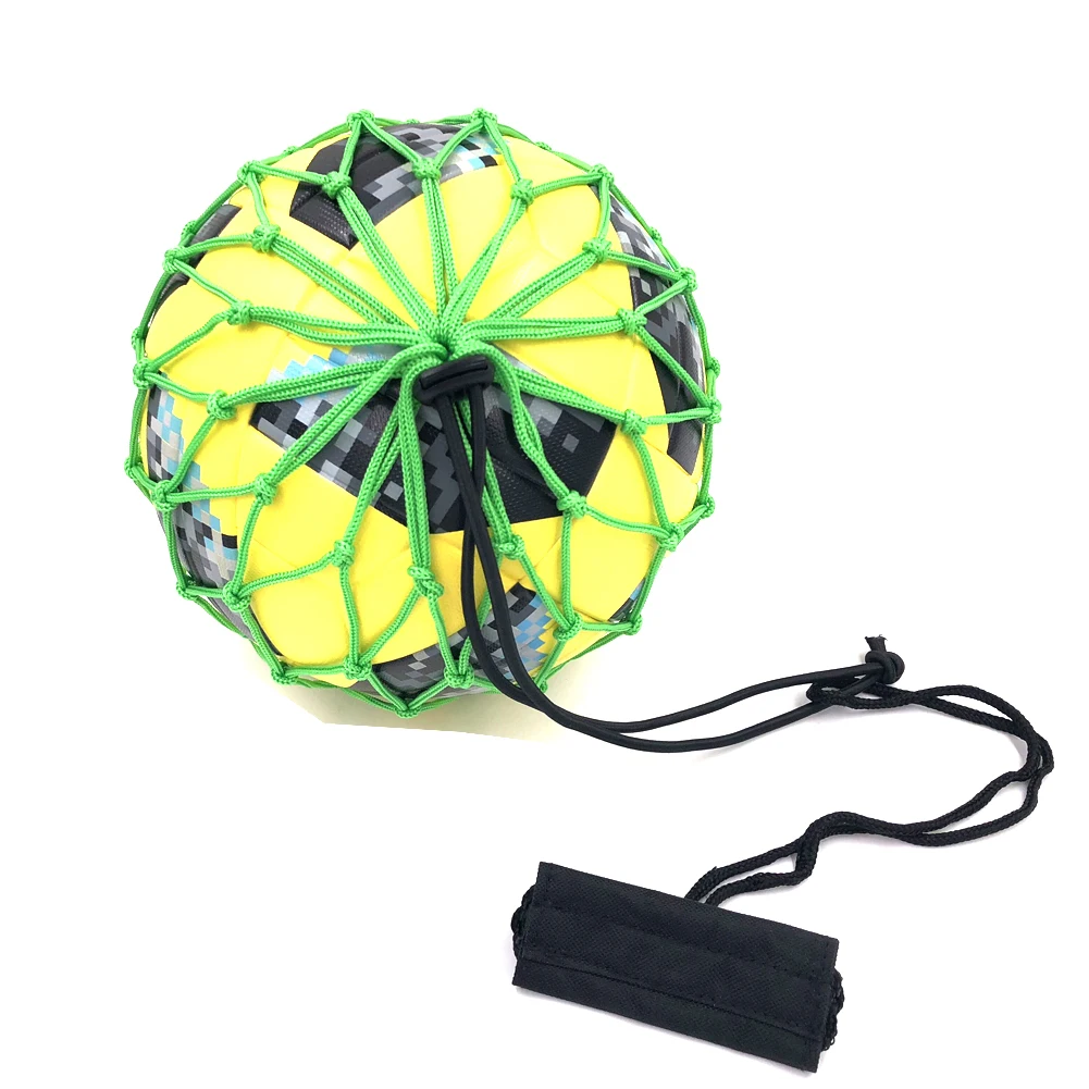 2 Soccer Ball Bungee Elastic Training Juggling Net Free Mini Ball 