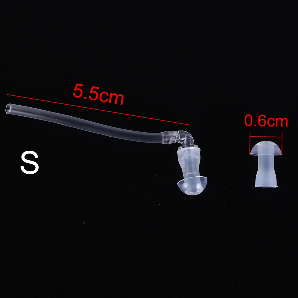 L M Размер S ясный слуховой аппарат ушные трубки+ купола слуховые аппараты Аксессуары купола со звуком - Цвет: S