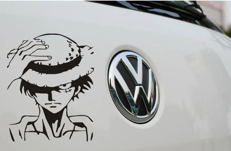 カースタイリングアニメ漫画ワンピースルフィ車のステッカーワンピース車のステッカー車のドア傷ステッカー Car Sticker One Piece Car Stickersstickers One Piece Aliexpress